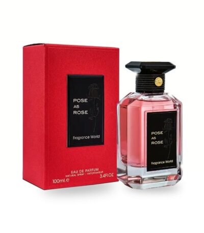 eau de parfum Fragrance World Pose As Rose - 100ML EDP