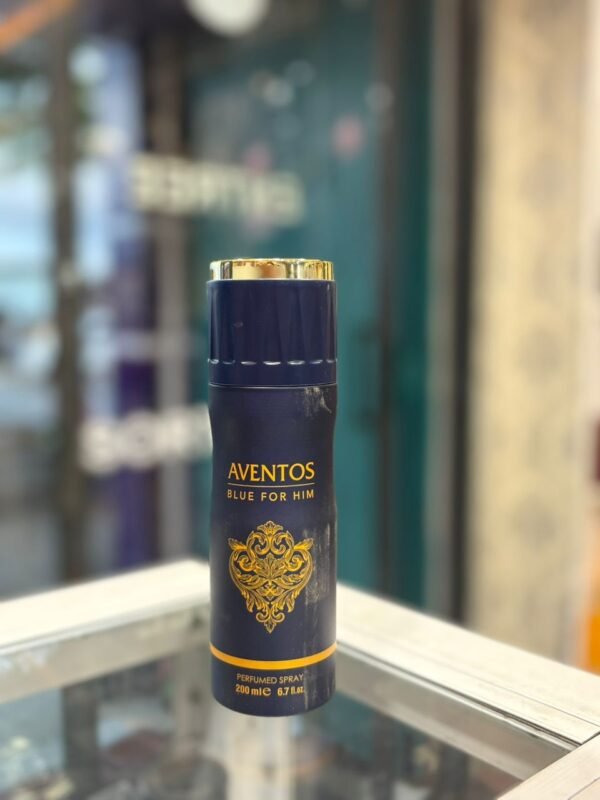 aventos blue for him deodorant