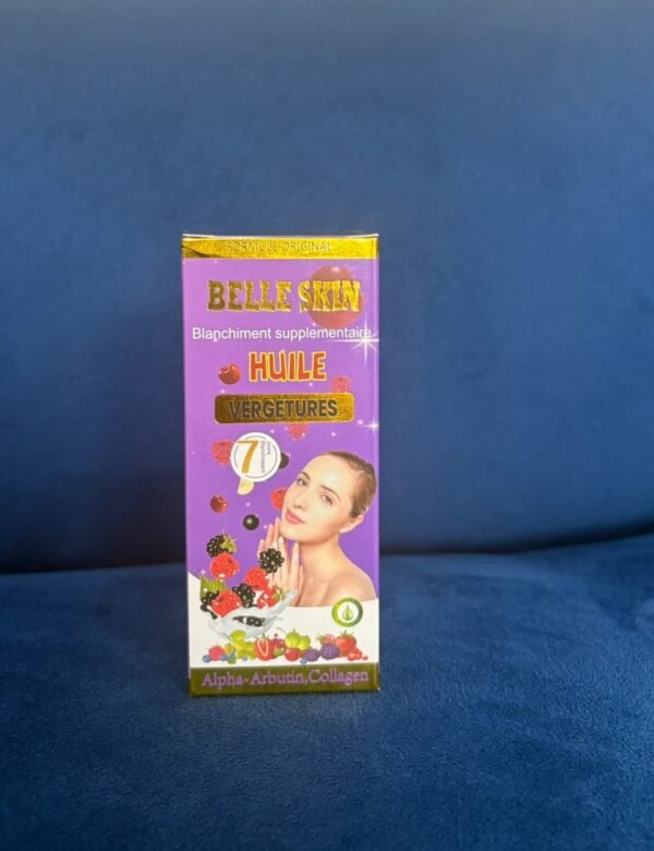 belle skin huile vergeture blanchissante 7 125ml