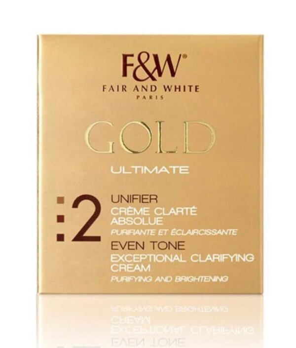 Omni Gold Crème – soin visage éclaircissant anti-taches pour un teint plus lumineux. Nourrit, uniformise et réduit les marques pigmentaires.
