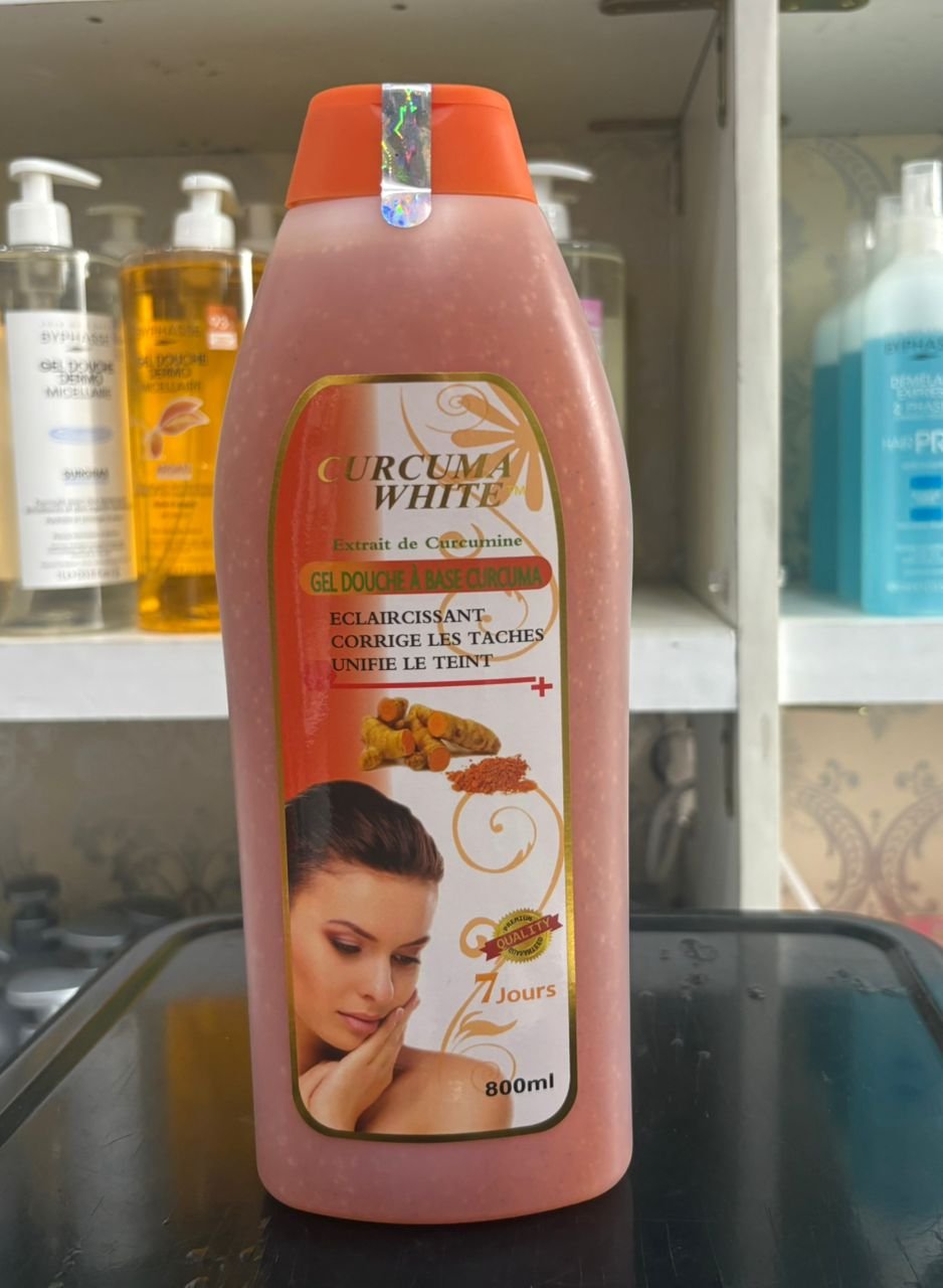 curcuma white gel douche curcuma white gel douche