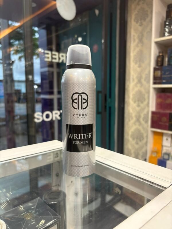 cyrus writer for men deodorant