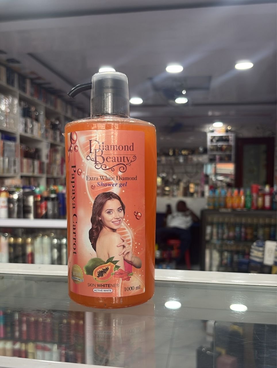 diamond beauty papaya carrot gel douche diamond beauty papaya carrot gel douche