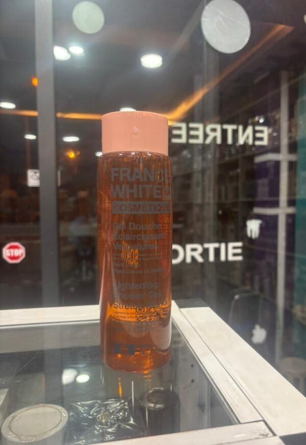 france white gel douche eclaicirssant vergeture