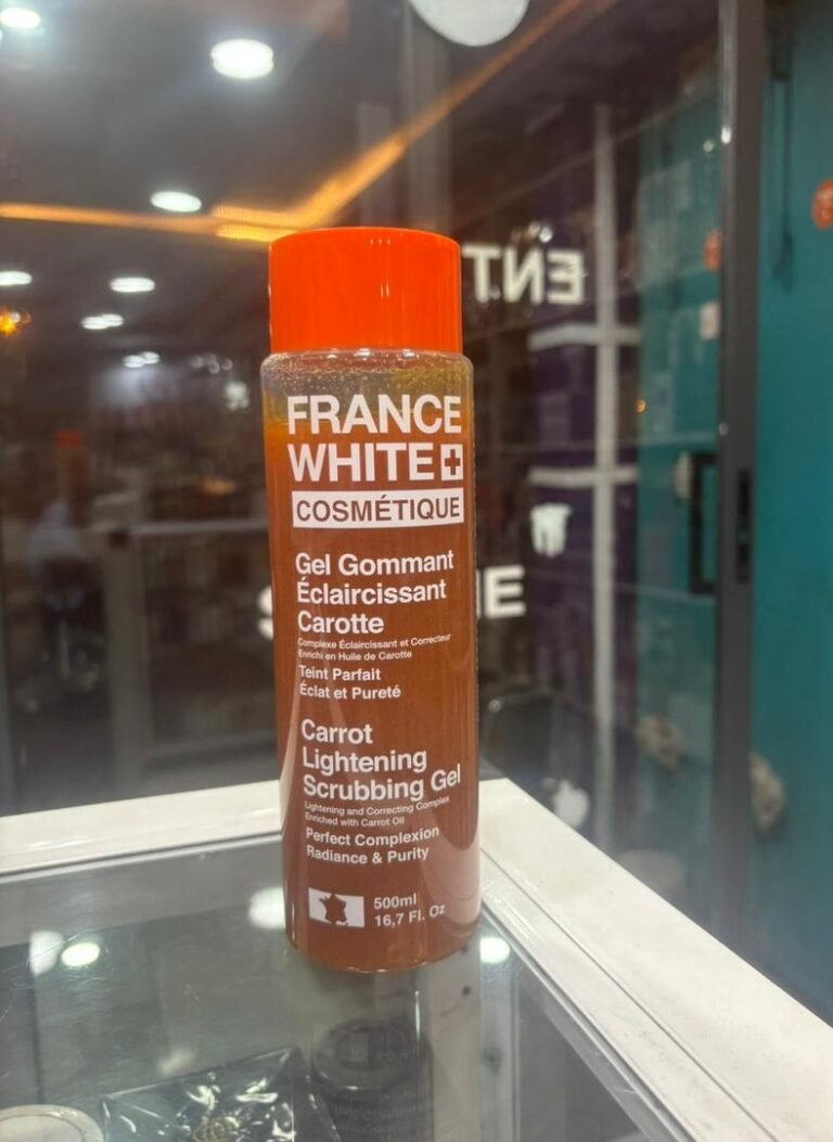 france white gel gommant carotte