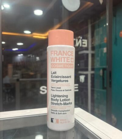france white lait vergeture