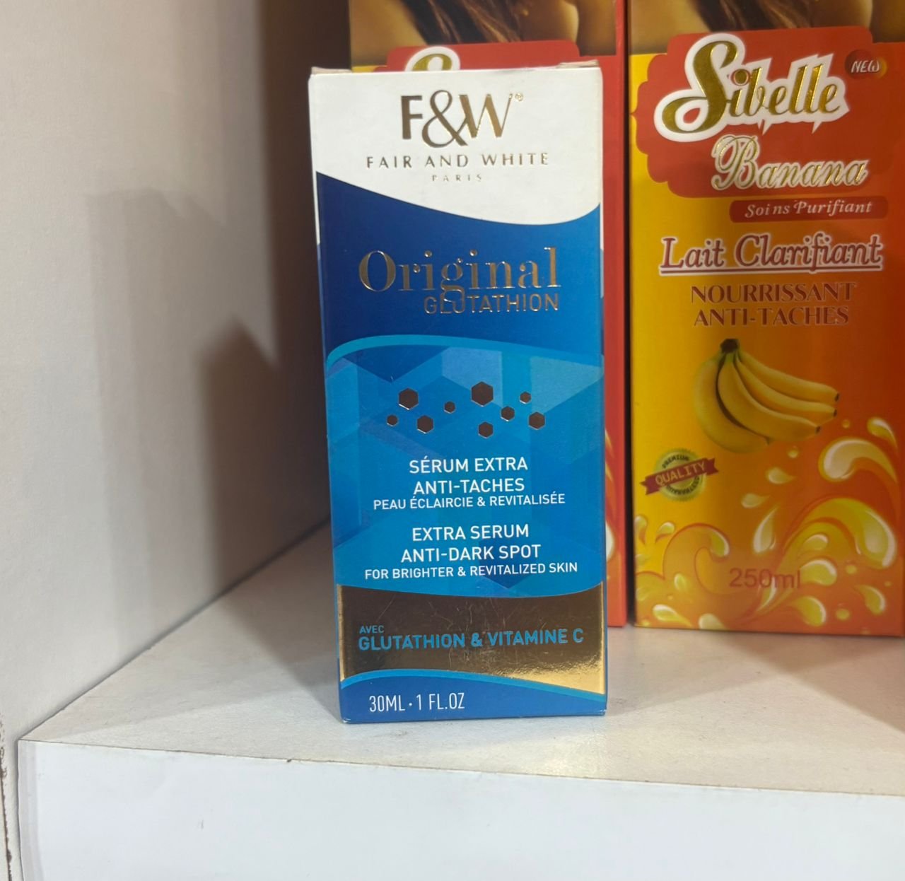 f&w serum anti- taches f&w serum anti- taches