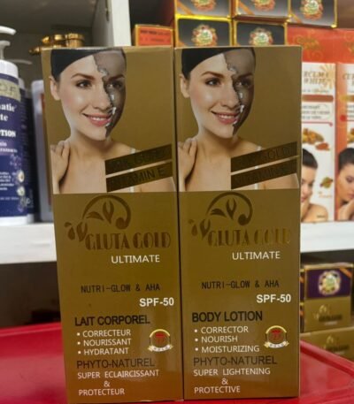gluta gold lait corporel