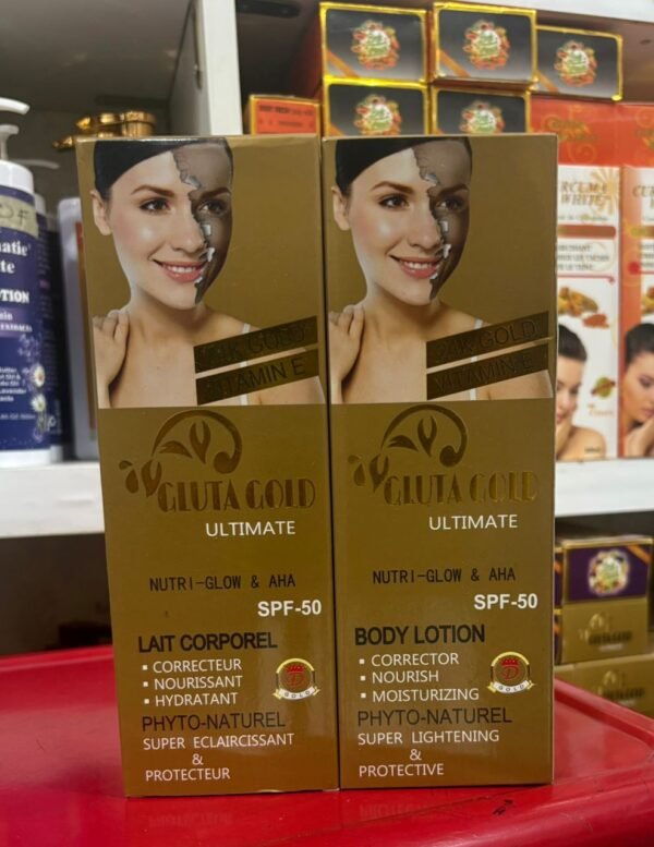 gluta gold lait corporel