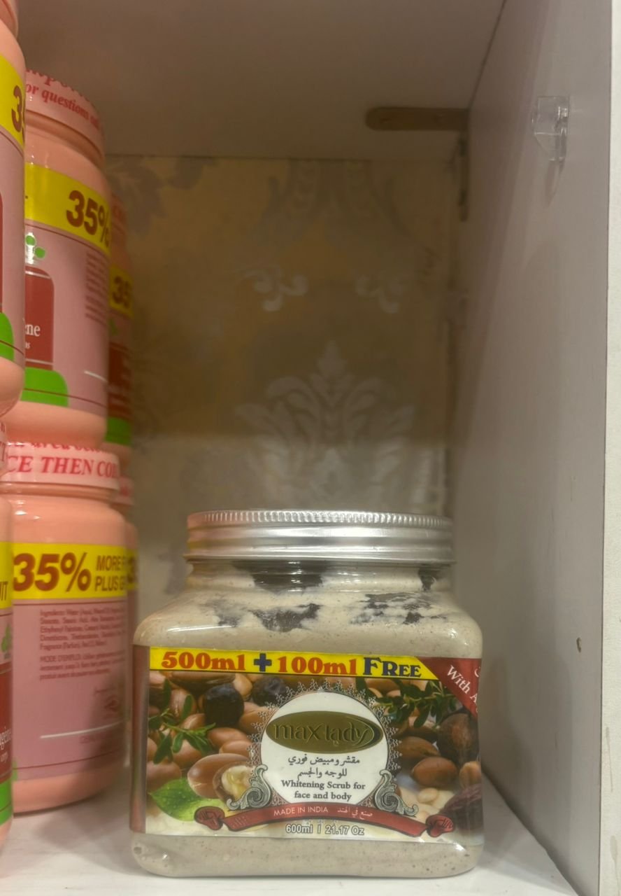 max lady argan gommage max lady argan gommage