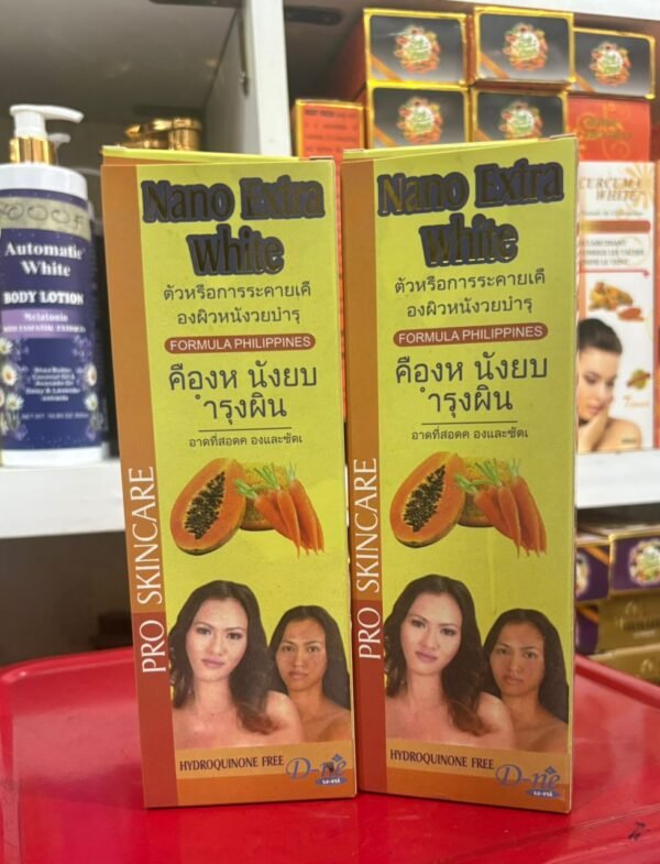 nano extra white pro skin care