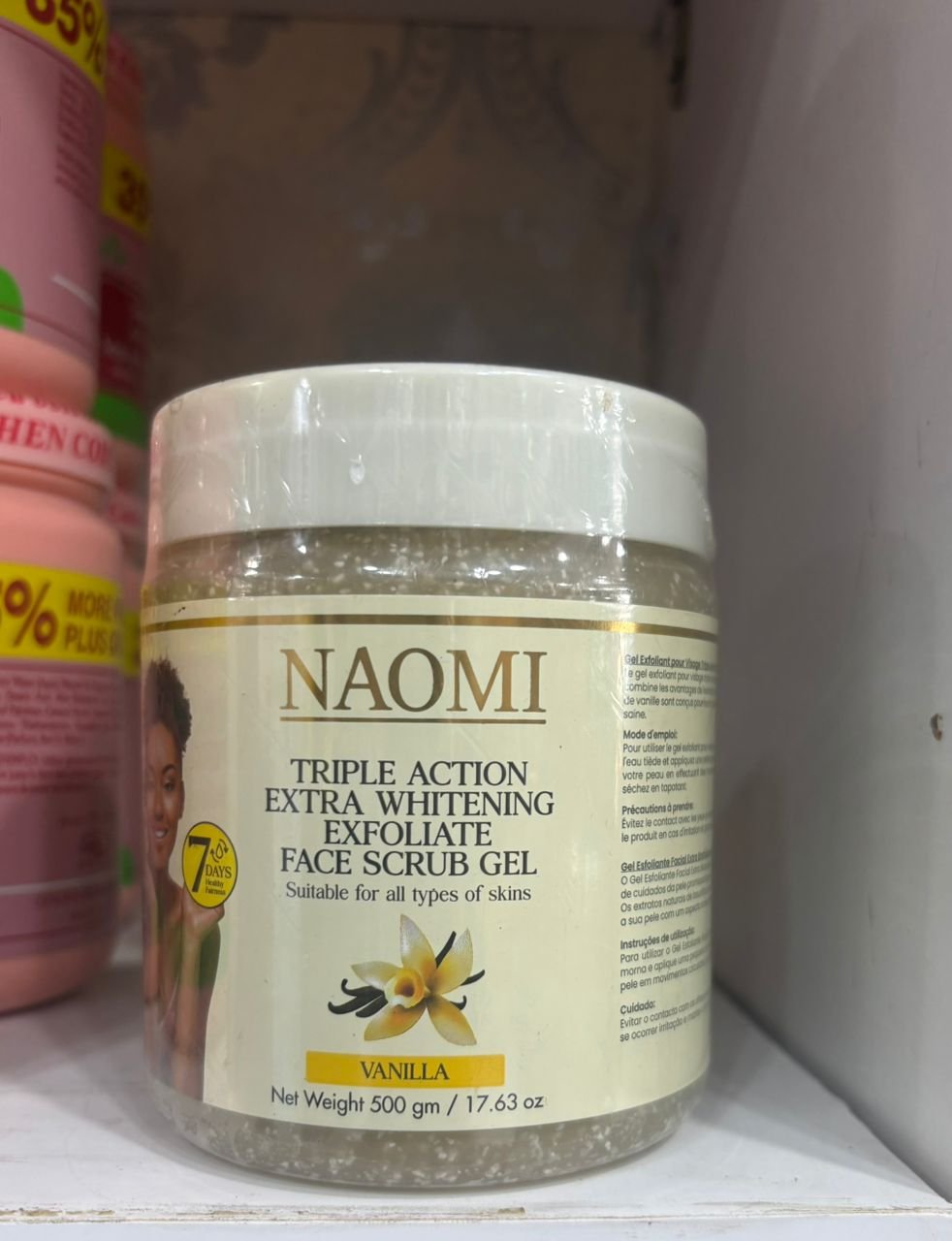 naomi vanilla triple action extra whitening naomi vanilla triple action extra whitening