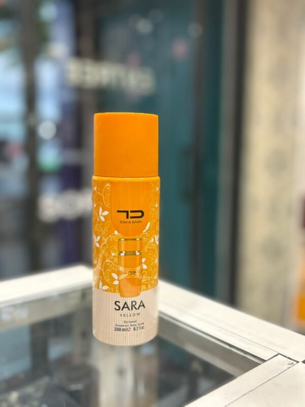 sara yellow deodorant