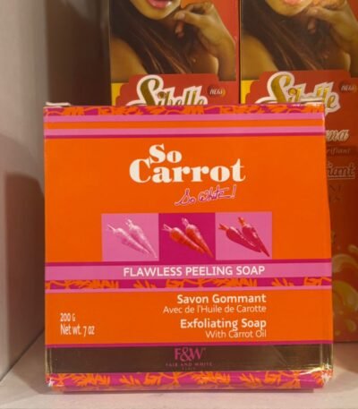 so carrot savon gommant