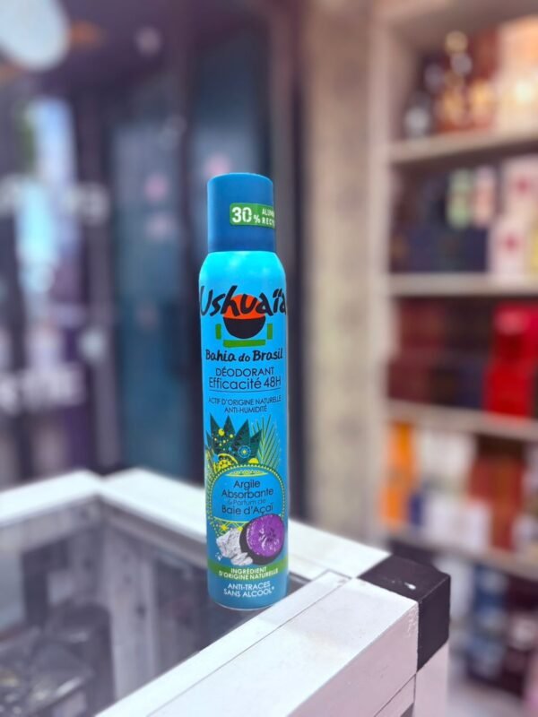 ushuaÏa bahia do brasil anti humidite deodorant bleu