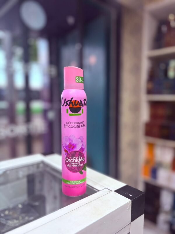 ushuaÏa deodorant efficacite 48h rose