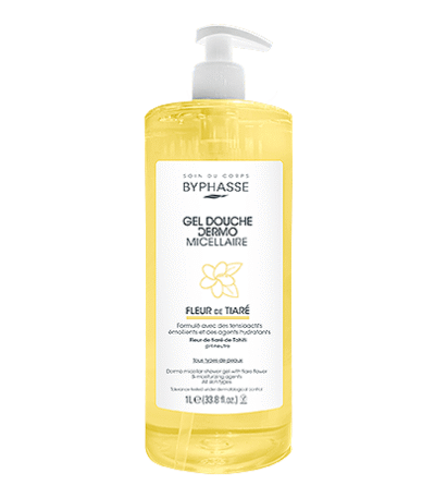 gel douche fleur de tiaré