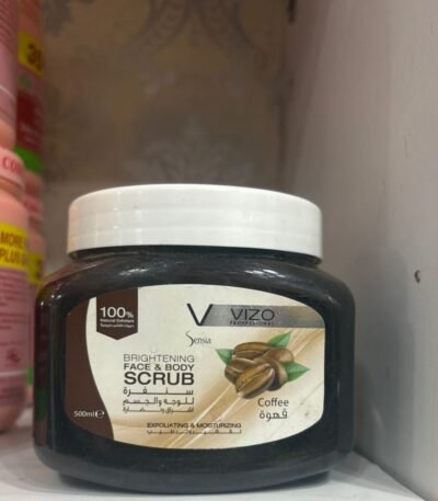 vizo brightening face & body scrub