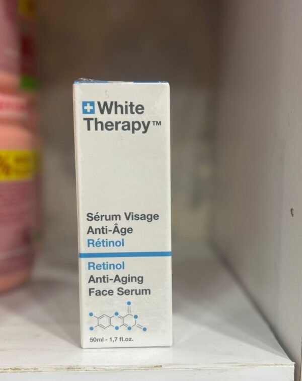 white therapy serum visage anti-age retinol