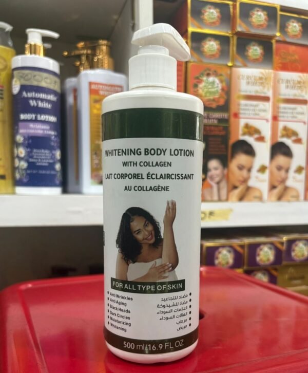 whitening body lotion whith collagen