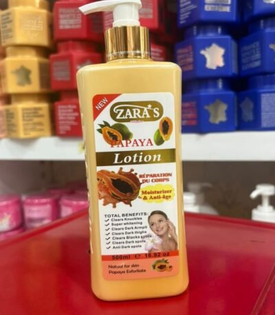 zara's papaye lotion